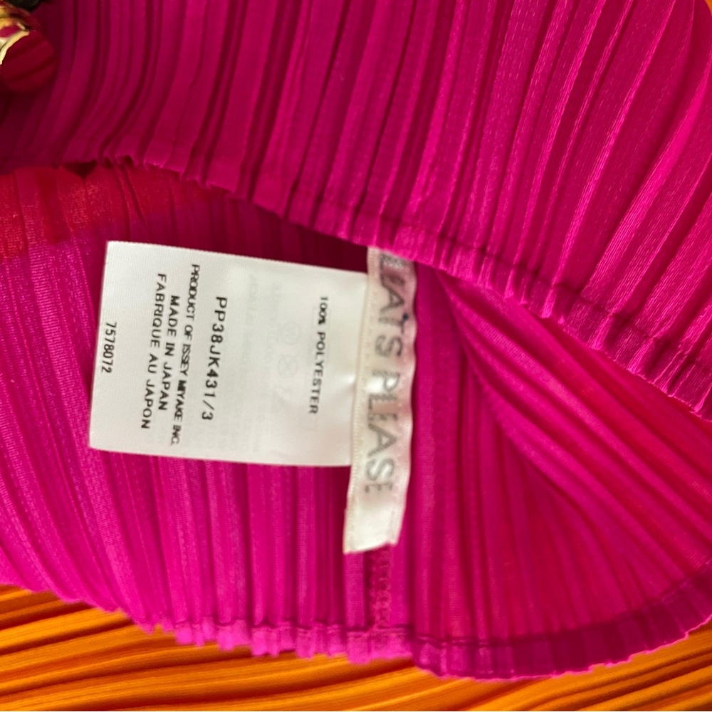 Issey Miyake Orange and Pink 2 pc. Set JP 3 - Picture 4 of 5